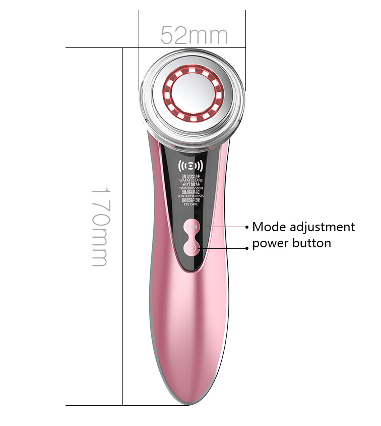Micro Current Facial Massager, Face Lifting, Firming, Wrinkle Remover, Deep Clean Pores