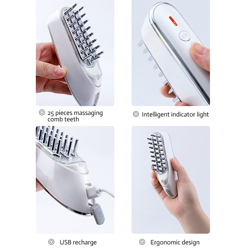 LED Red Light Scalp/Body Massage Electric Comb